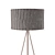 Modern Estiluz Twili Floor Lamp 3D model small image 2