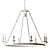 Elegant Tucker Chandelier - Ballard Designs 3D model small image 5