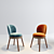 Elegant Alma Chair & Memphis Table 3D model small image 2