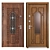 Vezha Entry Metal Door 3D model small image 3
