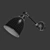 Braccio Art Lamp Wall Sconce 3D model small image 3