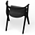 Barcelona Design Chair B & Aquario Table: Sleek and Stylish Furniture Duo 3D model small image 3