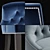 Velvet Dining Chair - Detailed 3D Model in Vray and Corona 3D model small image 2