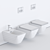 Duravit Viu Wall-Hung WC 3D model small image 3