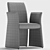 Elegant Baleri Italia Madam Chair 3D model small image 3