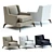 Enzo Armchair: Stylish & Comfortable Seating 3D model small image 1
