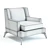 Enzo Armchair: Stylish & Comfortable Seating 3D model small image 2