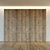 Wooden Wall Panel  Decorative 3D Texture 3D model small image 2