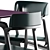 Elegant Giorgetti Alexa Table & Chairs 3D model small image 2