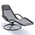 Surf Deckchair: Stylish and Comfortable 3D model small image 1