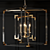 Title: Phoebe Acrylic Chandelier - Modern Elegance Illuminated 3D model small image 1