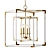 Title: Phoebe Acrylic Chandelier - Modern Elegance Illuminated 3D model small image 3