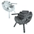 Branca Lisboa Shell Chair: Timeless Comfort 3D model small image 3