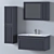 Modern Bathroom Furniture Set 3D model small image 2