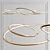 Versatile Suspension Chandelier - 3 Options 3D model small image 3