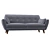 Luxury Alsacia Sofa - Perfect Blend of Style and Comfort 3D model small image 1