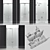 RAVAK Set 53: Innovative Shower Doors 3D model small image 3