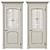 Elegant Interior Doors 3D model small image 1