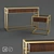 Elegant Kennen Console, Side Table 3D model small image 1