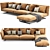 Flexible Comfort: Evergreen Chaise 3D model small image 2