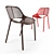 Niwa Fast Chair: Stylish, Durable, Outdoor/Indoor 3D model small image 1