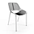 Niwa Fast Chair: Stylish, Durable, Outdoor/Indoor 3D model small image 3