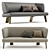 Elegant Minotti Creed Sofa 3D model small image 2