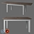 Oxford Folding Dining Table: Stylish & Space-Saving 3D model small image 1
