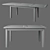 Oxford Folding Dining Table: Stylish & Space-Saving 3D model small image 2