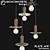 Terrazzo OM Pendant Lamp - Minimalist Concrete Design 3D model small image 1