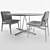  Carl Hansen & Son Embrace Dining Set 3D model small image 3