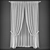 Polys and Verts Curtains: 117240 Polys, 118717 Verts 3D model small image 2