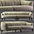 Luxury Sigmund Sofa by Borzalino 3D model small image 1