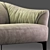 Luxury Sigmund Sofa by Borzalino 3D model small image 2