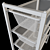 Versatile Mesh Basket Frame: Organize with Janoxel 3D model small image 2