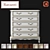 Ravanti Dresser No. 3 - Elegant and Versatile Storage Solution 3D model small image 1