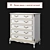 Ravanti Dresser No. 3 - Elegant and Versatile Storage Solution 3D model small image 2