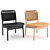 Sleek Saga Lounge Chair: Scandinavian Design 3D model small image 1
