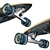 Speedster Termit Longboard 3D model small image 2