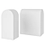 Marble Triumph Bookends: Elegantly Organize Your Books 3D model small image 2