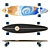 Termit 2 Longboard: Stylish and Versatile 3D model small image 1