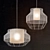 Modern Forestier Mesh Pendant 3D model small image 1