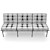 Modern Leather Sofa: C416 Kho Liang Le 3D model small image 3