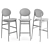 Ariake Outline Bar Stool: Sleek and Stylish 3D model small image 3