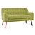 Cozy Comfort Brandon Loveseat 3D model small image 2