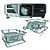 Epson EB-L1000: High-Brightness Laser Projector 3D model small image 3