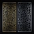 Modern Patterned Decorative Partitions - Set of 5 3D model small image 2