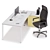 Efficient Office Workspace Solution 3D model small image 2