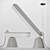 Normann Copenhagen Acrobat Table Lamp - 4 Colors 3D model small image 1