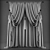 Classic Style Curtains 3D model small image 2